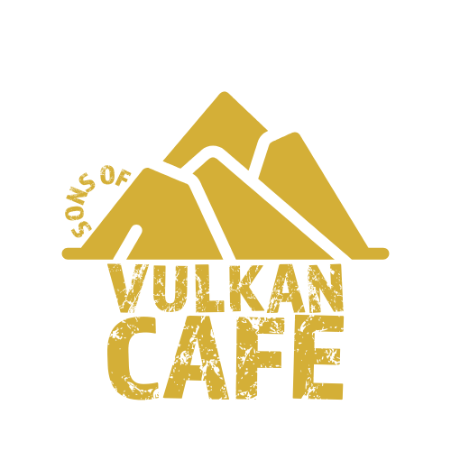Sons of Vulkan Café — logotipo